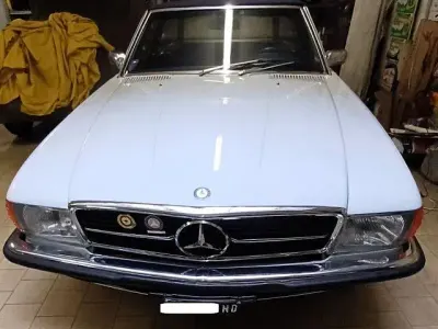 Usata Mercedes SL350 199 CV (146 kW) 1972 Bianco Cabrio