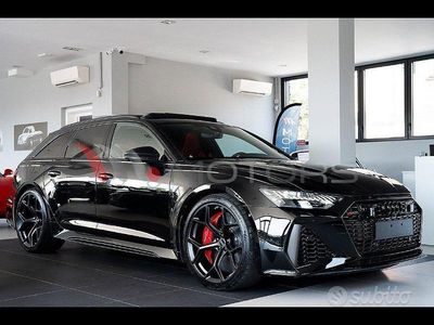 Nero Nuova 2025 Audi RS6 Performance Station wagon | 175.000 € (Molto cara)