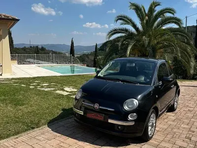 Usata Fiat 500 Sport 69 CV (50 kW) 2009 Nero Cabrio