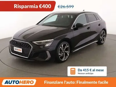 Usata Audi A3 S-Line 150 CV (110 kW) 2022 Nero Berlina