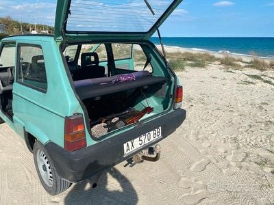 Begagnad Fiat Panda 1998 Grön Sedan