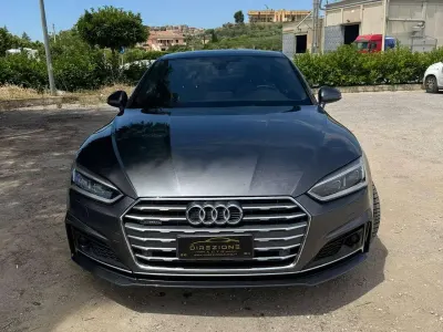 Usata Audi A5 Business 190 CV (139 kW) 2017 Daytona grey metallic Coupé