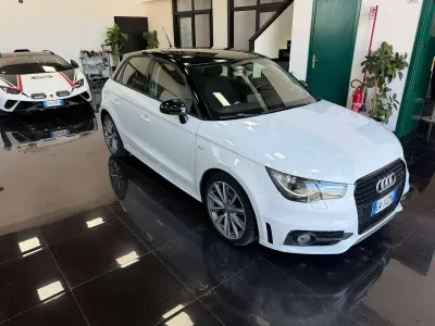 Usata Audi A1 Sportback S-Line 90 CV (66 kW) 2014 Bianco Utilitaria