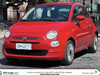 Usata Fiat 500 Lounge 69 CV (50 kW) 2018 Rosso Berlina