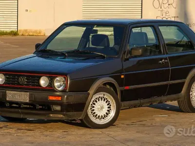 Usata VW Golf II GTI 110 CV (80 kW) 1987 Nero Utilitaria