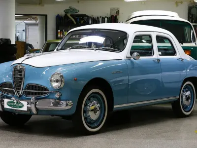 Usata Alfa Romeo 1900 Super 90 CV (66 kW) 1955 Blu Berlina