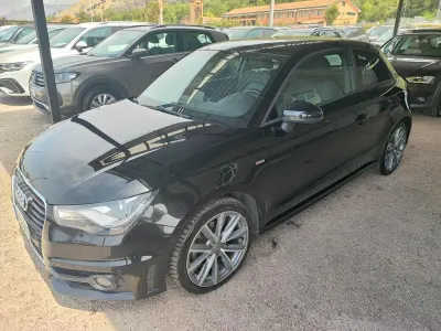 Usata Audi A1 Ambition 105 CV (77 kW) 2012 Nero Utilitaria