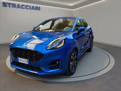 Usata Ford Puma ST-Line 125 CV (91 kW) 2023 Blu metallizzato SUV