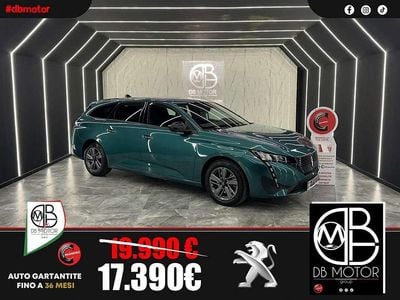 Usata Peugeot 308 SW Active 131 CV (96 kW) 2024 Blu/azzurro Station wagon
