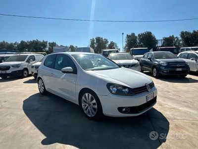 Usata VW Golf VI Highline 160 CV (117 kW) 2009 Bianco Utilitaria