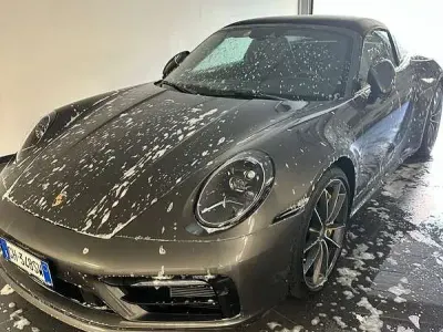 Usata Porsche 992 450 CV (330 kW) 2022 Grigio Cabrio