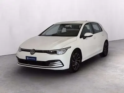 Usata VW Golf VIII Life 110 CV (80 kW) 2022 Pure white Berlina
