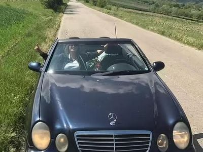 Occasion Mercedes CLK230 1998 Bleue Cabriolet