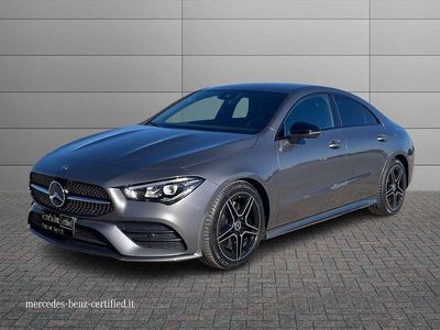 Usata Mercedes CLA200 Premium 150 CV (110 kW) 2020 Grigio Coupé