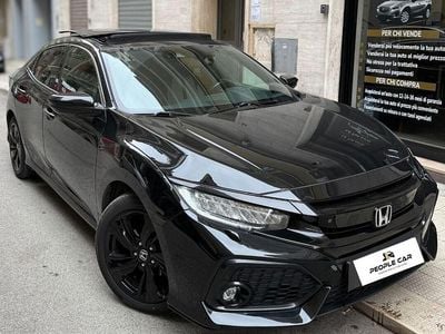 Usata Honda Civic Executive 129 CV (94 kW) 2017 Nero Berlina