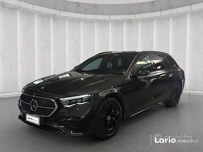 Usata Mercedes E220 AMG Line Premium Plus 197 CV (144 kW) 2024 Grigio scuro Station wagon