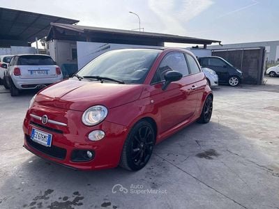 Usata Fiat 500C Sport 69 CV (50 kW) 2014 Rosso Cabrio