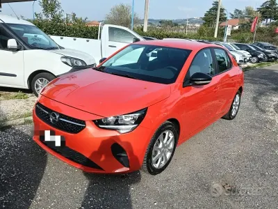 Usata Opel Corsa Elegance 102 CV (75 kW) 2021 Nero Utilitaria