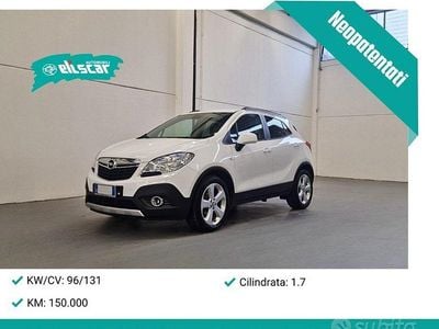 Usata Opel Mokka 131 CV (96 kW) 2014 Bianco SUV