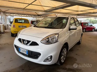 Usata Nissan Micra Tekna 80 CV (58 kW) 2016 Bianco Utilitaria
