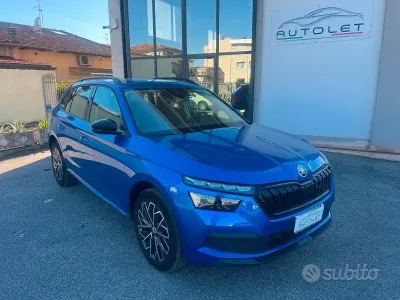 Usata Skoda Kamiq Ambition 110 CV (80 kW) 2023 Blu/azzurro SUV