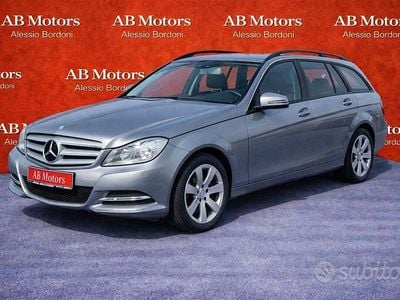 Usata Mercedes C180 Exclusive 120 CV (88 kW) 2014 Grigio Station wagon
