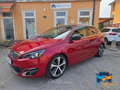 Usata Peugeot 308 GT-line 120 CV (88 kW) 2015 Rosso Berlina