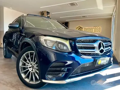 Usata Mercedes GLC250 Premium 204 CV (150 kW) 2017 Blu SUV