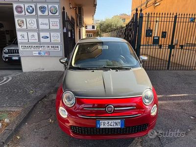 Usata Fiat 500 Lounge 69 CV (50 kW) 2018 Rosso Berlina