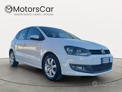 Usata VW Polo Highline 90 CV (66 kW) 2010 Bianco Utilitaria