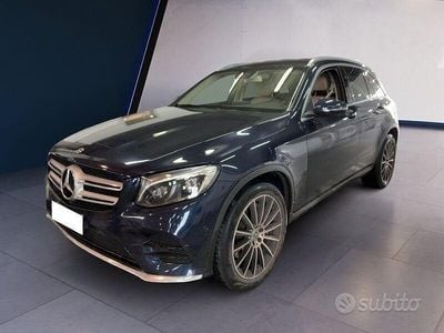 Usata Mercedes GLC250 Premium 204 CV (150 kW) 2017 Blu Coupé