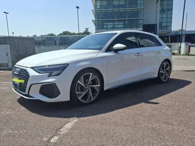 Usata Audi A3 S-Line 150 CV (110 kW) 2021 Bianco Berlina