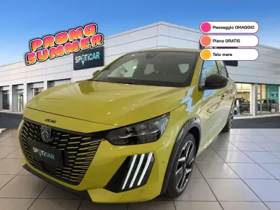 Usata Peugeot e-208 Style 56 kW (77 CV) 2023 Giallo agueda Utilitaria