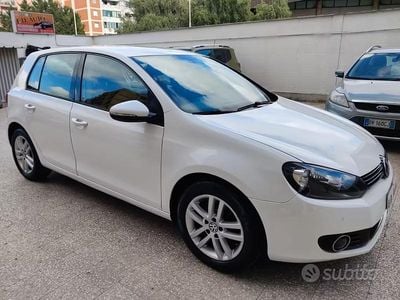 Brugt VW Golf VI 105 HK (77 kW) 2010 Hvid Hatchback