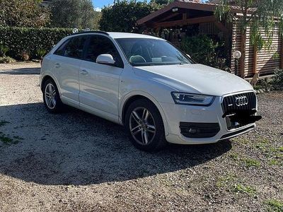 Usata Audi Q3 S-Line 140 CV (102 kW) 2014 Bianco SUV
