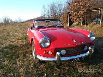 Usata Triumph Spitfire 1960 Rosso Cabrio