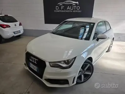 Käytetty Audi A1 Ambition 105 HP (77 kW) 2011 Valkoinen Viistoperä