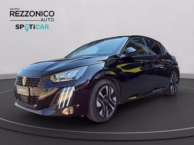 Usata Peugeot 208 Allure 101 CV (74 kW) 2025 Nero metallizzato Utilitaria