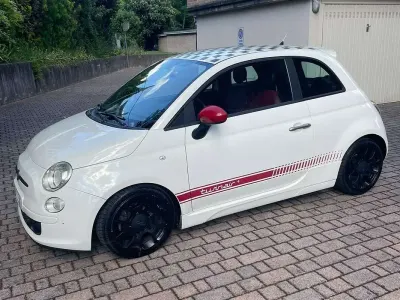 Usata Fiat 500 86 CV (63 kW) 2012 Bianco Utilitaria
