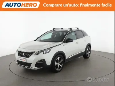 Usata Peugeot 3008 GT-line 150 CV (110 kW) 2018 Bianco SUV