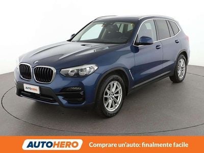 Usata BMW X3 Advantage 190 CV (139 kW) 2021 Blu/azzurro SUV