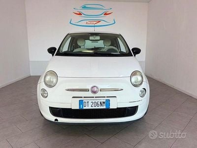 Usata Fiat 500 69 CV (50 kW) 2009 Bianco Cabrio