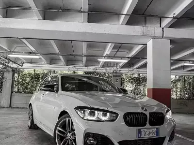 Usata BMW 118 M Sport 136 CV (100 kW) 2018 Bianco Utilitaria