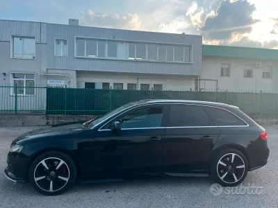 Usata Audi A4 143 CV (105 kW) 2013 Nero Station wagon
