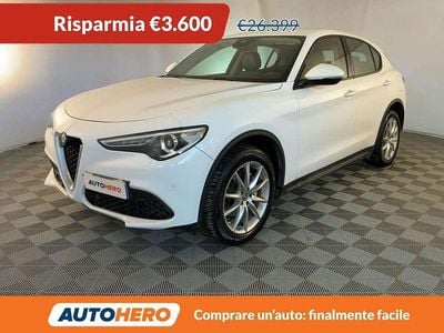 Usata Alfa Romeo Stelvio Executive 210 CV (154 kW) 2019 Bianco SUV