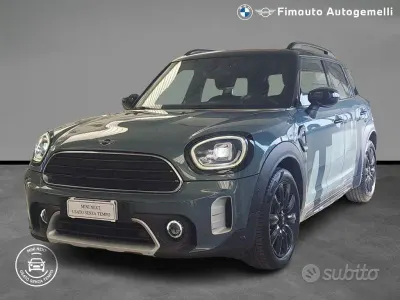 Usata Mini Cooper D Countryman 150 CV (110 kW) 2021 Verde / metallizzato SUV