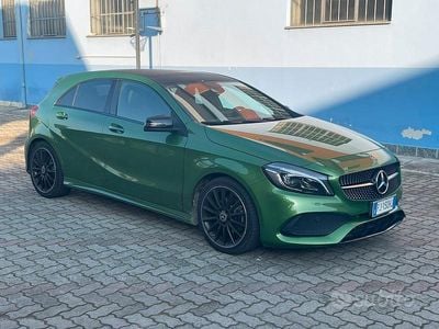 Usata Mercedes A180 Premium 109 CV (80 kW) 2017 Verde Berlina