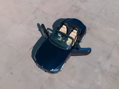 Usata BMW Z4 Efficient Dynamics 231 CV (169 kW) 2005 Blu Cabrio
