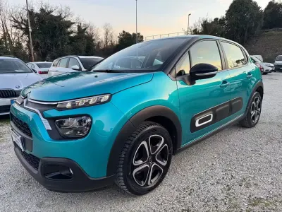 Usata Citroën C3 Shine 102 CV (75 kW) 2022 Blu Utilitaria