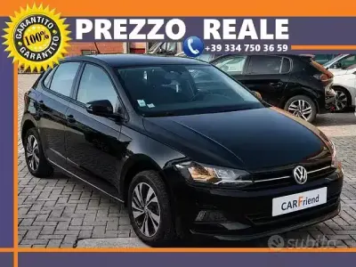 Usata VW Polo Sport 95 CV (69 kW) 2019 Nero Utilitaria
